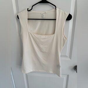 H&M Square neck top